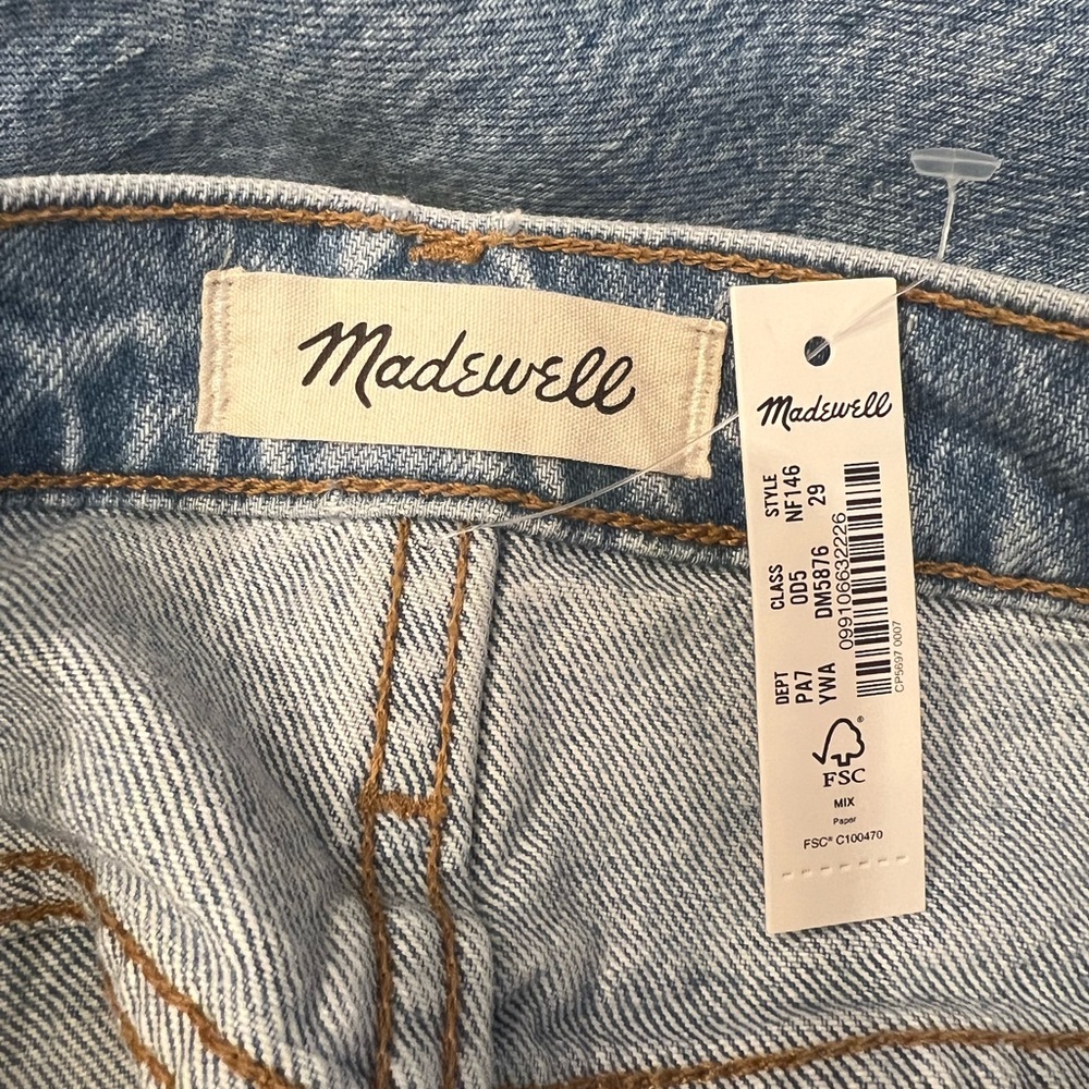 Madewell Dad Jeans - size 29. Sizing on this style runs big. New with tags. - Picture 7 of 9